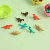 بيضة عمياء ممحاة ديناصور من ما قبل التاريخ 