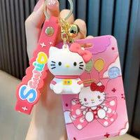 Sanliou Squad Goals ID Card Keychain