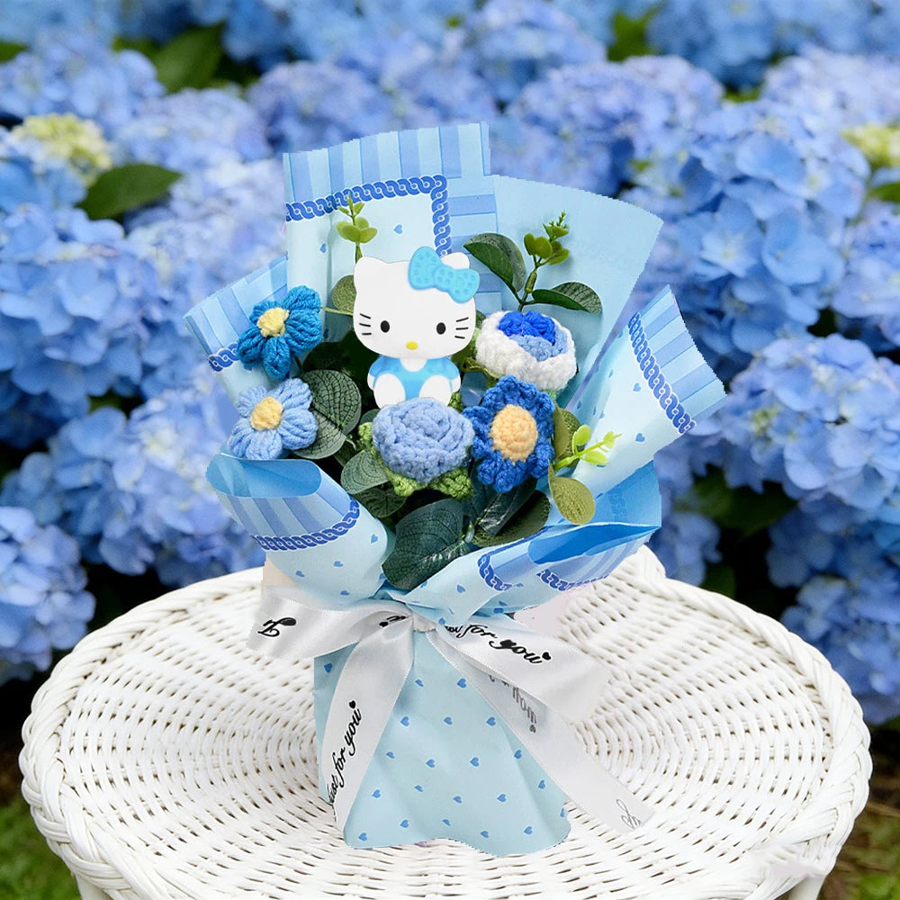 Sanrio Bouquet Hello Kitty Exquisite Creative Handheld Bouquet Hello Kitty Mother's Day Gift Hello Kitty Outdoor Party Decorativ - Bear Hugs