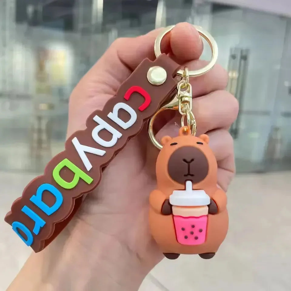 Capy Cozy Companions 3D Keychain