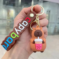 Capy Cozy Companions 3D Keychain