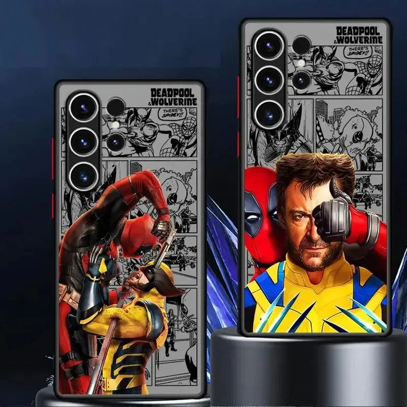 Marvel Deadpool & Wolverine Matte Phone Case (For Samsung)