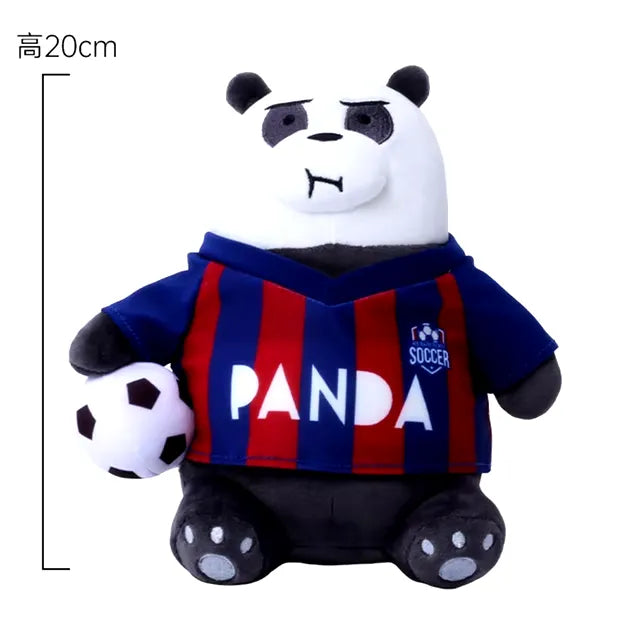 We Bare Bears Sports Plushies (20 cm)