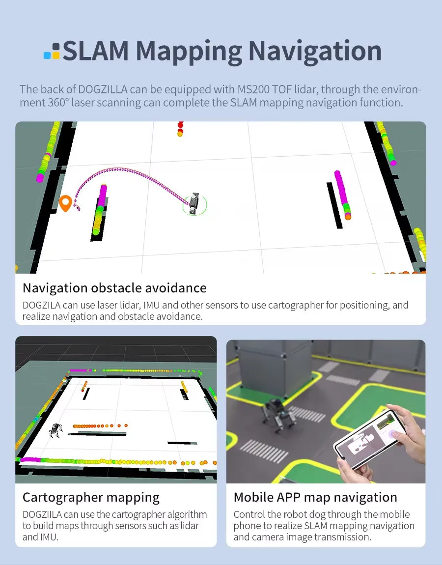 Dogzilla AI Programmable Robot Dog - S1 & S2 Model