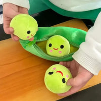 Happy Pals Plush Pea Pod