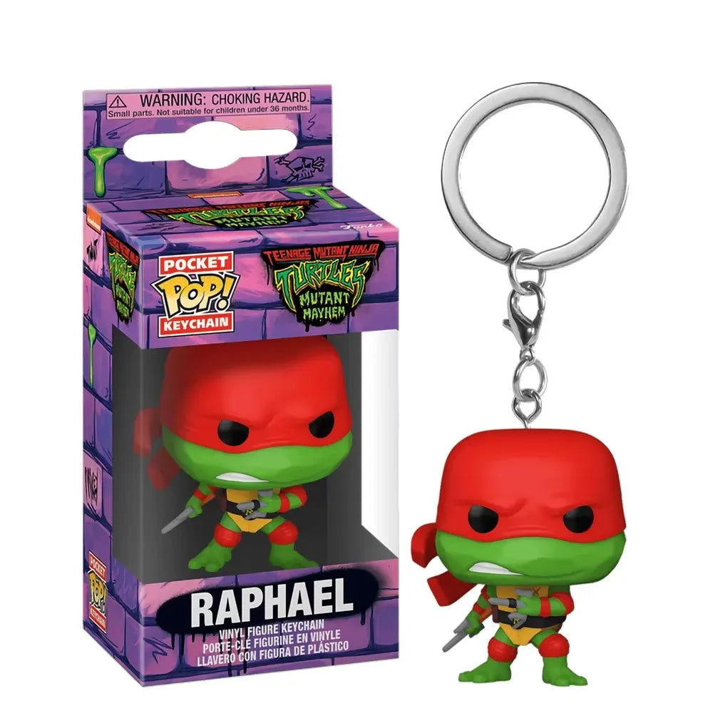 Pocket Pop Mutant Ninja Turtle Keychain