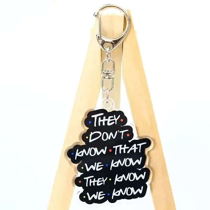 Nostalgic Friends TV Show Keychains