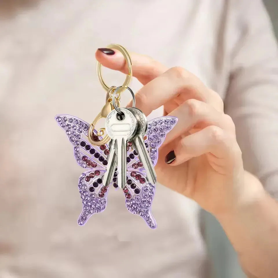 Flutter Fob Butterfly Keychain