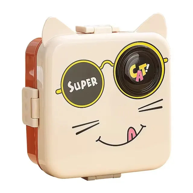 Super Animal 3D Leak-Proof Lunch Box