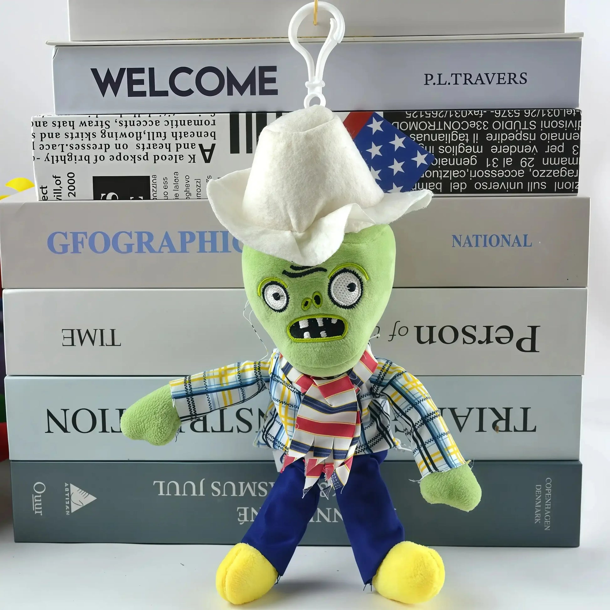 Plants & Zombies Plush Keychain