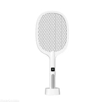 Electric Fly Swatter Insect Killer 4000V Type-C Rechargeable Detachable Handheld Automatic Tapping Mode Indoor and Outdoor - Bear Hugs