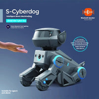 Ai Smart Robot Dog Gesture Touch Remote Control Bluetooth Speaker Song Programmable Cool Lighting Toy For Kids Aged 6+Interactio - Bear Hugs