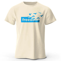 Freedom Letter Printed T-Shirt