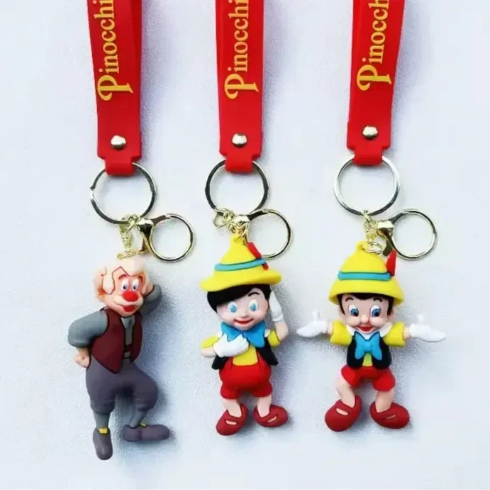 Wishing Star Pinocchio 3D Keychain