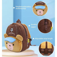 Kinder Critters Plush Animal Backpacks