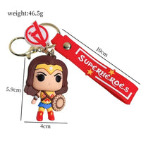 Superhero Squad Figurine Keychain