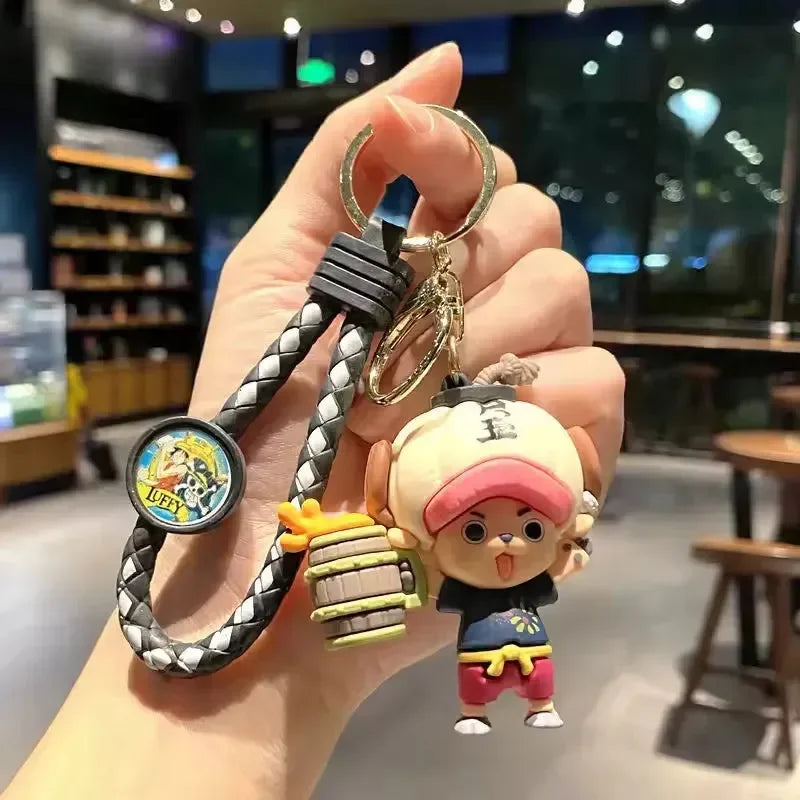 Straw Hat Cheers One Piece Keychain