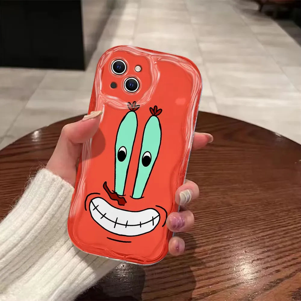 Cute SpongeBob 3D Case (For iPhones)