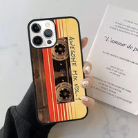 Cassette Tape Style Phone Case (For iPhones)