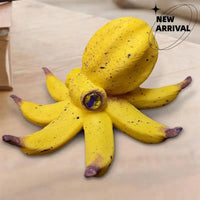 Octopus Statue Funny Banana Octopus Statue Decorative Cute Garden For Living Room Courtyard Home - Bear Hugs
