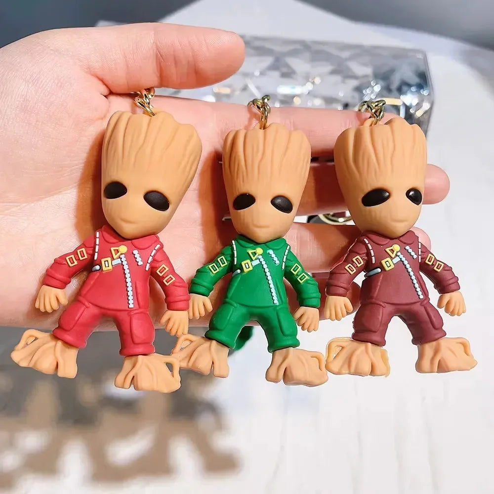 Groot Groovy Guardians Keychain