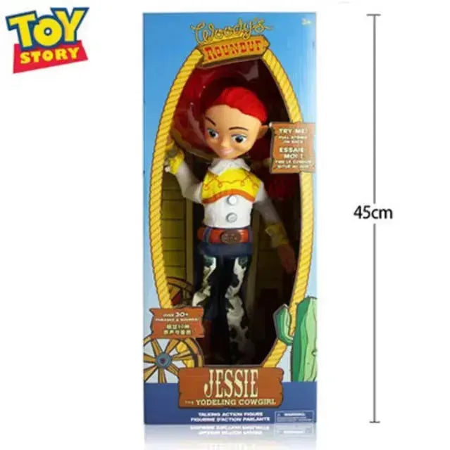 Toy Story Interactive Cowboy Woody and Jessie (45 cm)