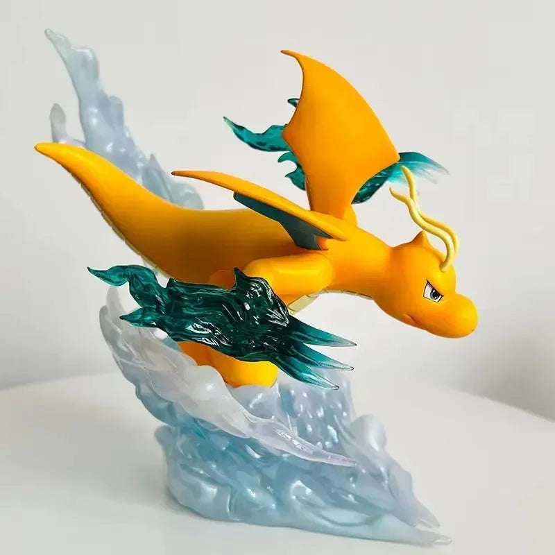 Pokimoen Flying Dragonite Statue (16 cm)