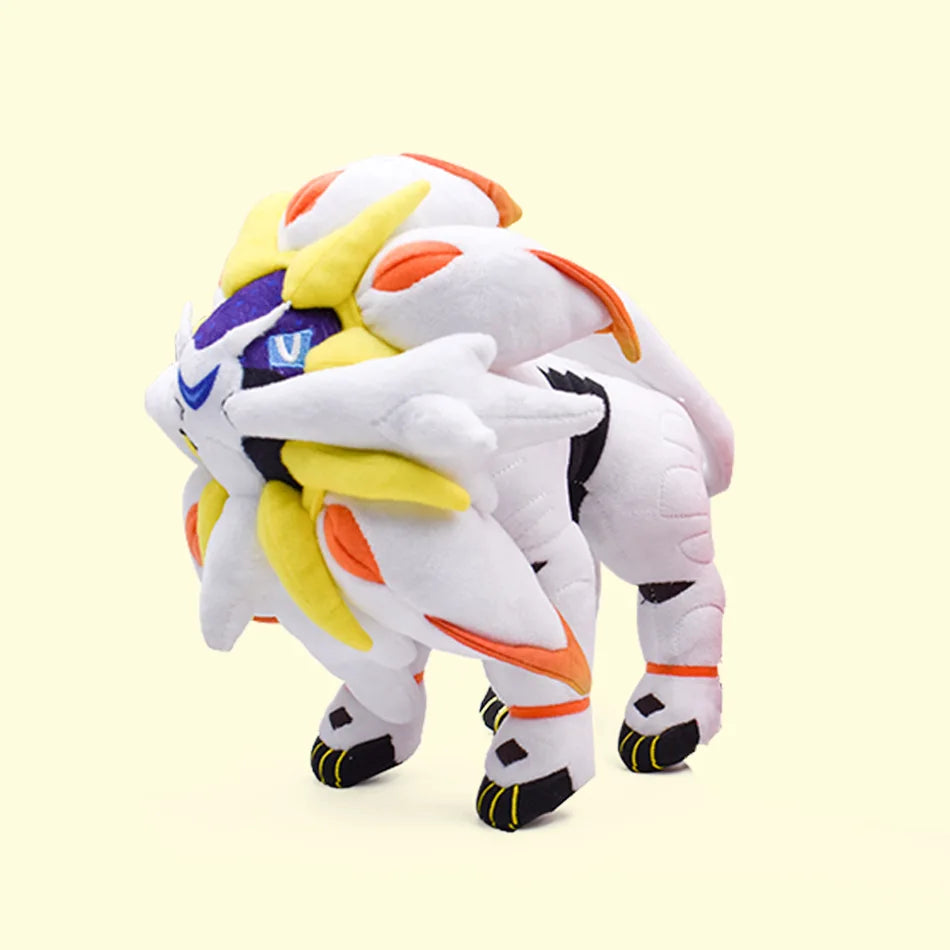 30CM Pokemon Anime Film Series Solgaleo Psychic Steel type Pokmon toy pillow Ornaments Boy girl Gift - Bear Hugs