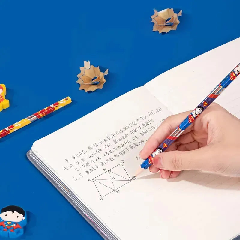 Deli Justice League Pencil Set (12 Pcs)