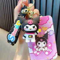 Sanliou Squad Goals ID Card Keychain