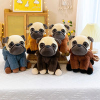 25CM Creative Hat Shar-pei Dog Plush Toy Other Animal Dress Up Hat Can Be Taken Off Into A Dog Doll Children's Birthday Gift - Bear Hugs