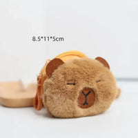 Capybara Anime Plush Coin Purse