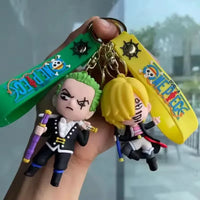 One Piece Pirate Character Keychain