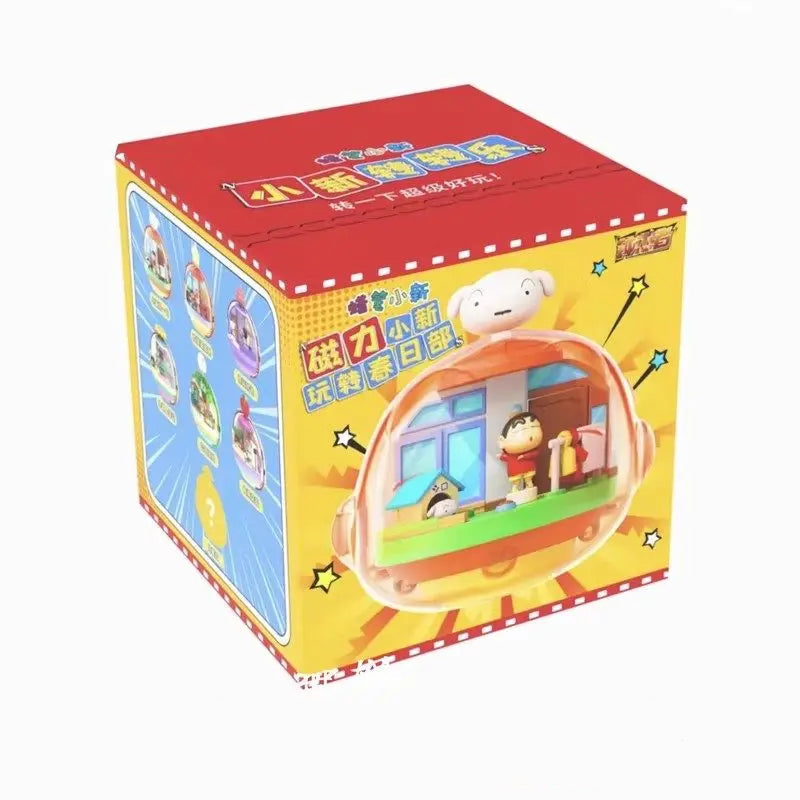 Magnetic Crayon Shin-Chan Playing Around For Spring Festival Department Fun Anime Desktop Decoration Decompress Child'S Gift - Bear Hugs