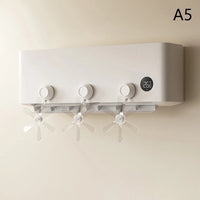 Air Conditioner Rechargeable Handheld Fan Cute Design Portable and Multi-Scenarios and Suitable Hanging Machine Wind Shield - Bear Hugs