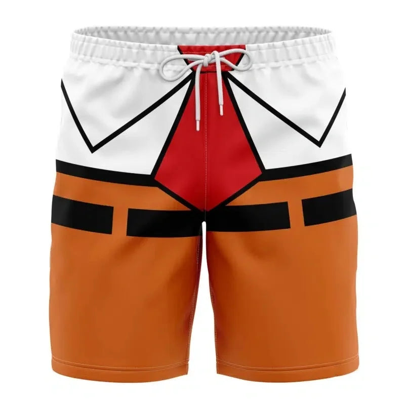 New Anime Fashion Shorts, Summer Casual Beach Shorts, 3D Printed Pattern Shorts, Adult and Children's Anime Sports Shorts - Bear Hugs