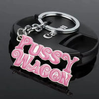 Pussy Wagon Vixen Vibes Keychain
