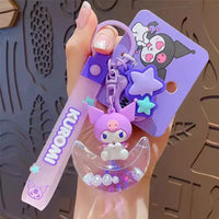 Sanliou Moonbeam Buddies Glitter Keychain