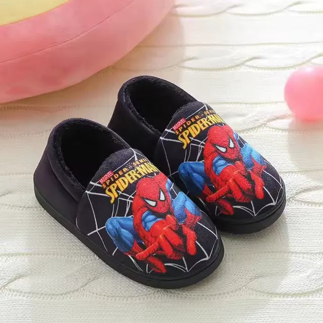 Spiderman Cartoon Comfy Slippers