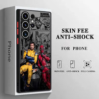 Marvel Deadpool & Wolverine Matte Phone Case (For Samsung)