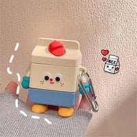 Milk Box Robot Case (For Airpods)