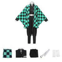 Demon Slayer Cosplay Tanjiro Nezuko Cosplay Kids Shinobu Costume Japanese Anime Cartoon Halloween Costume Christmas Gifts - Bear Hugs