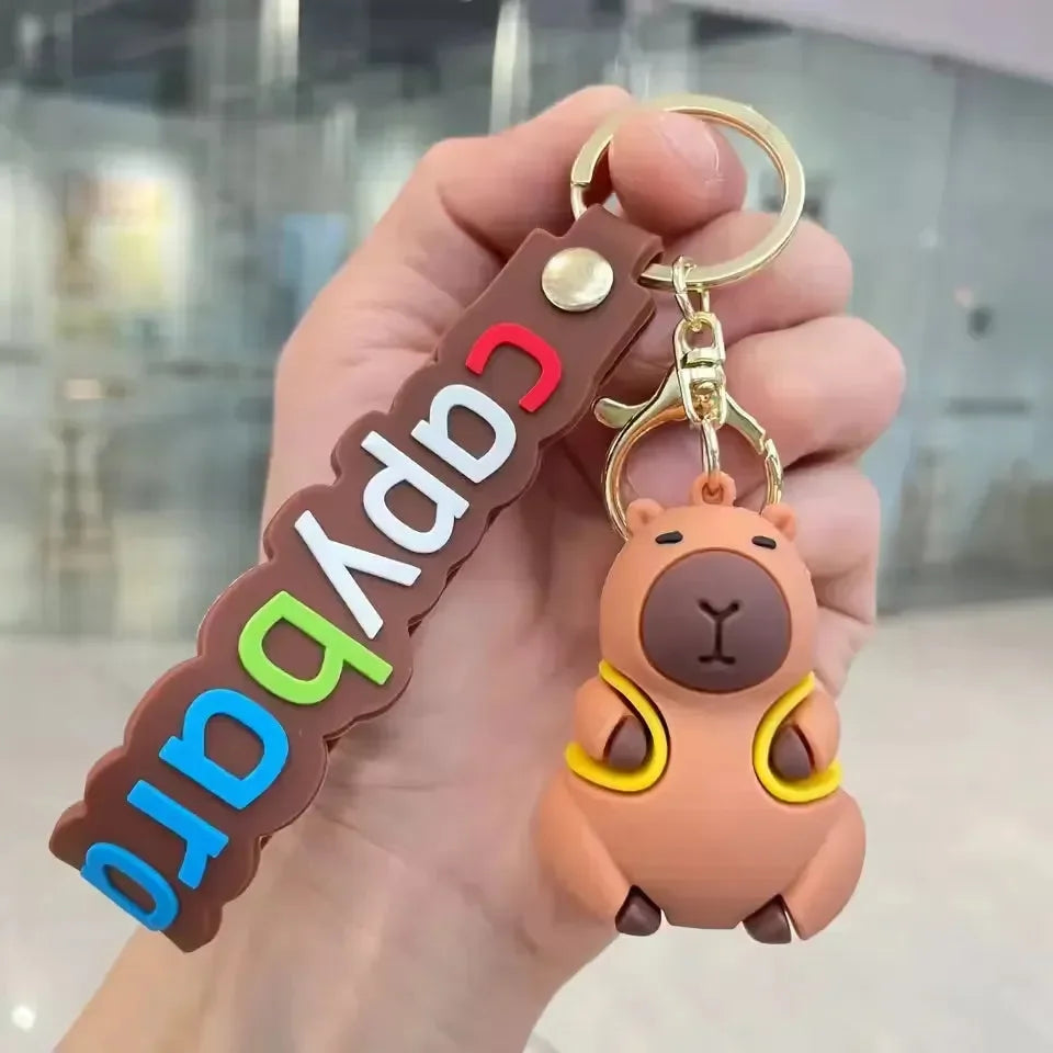 Capy Cozy Companions 3D Keychain