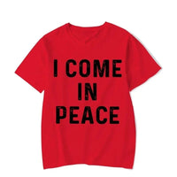 I Come in Peace Funny Couple Tshirt