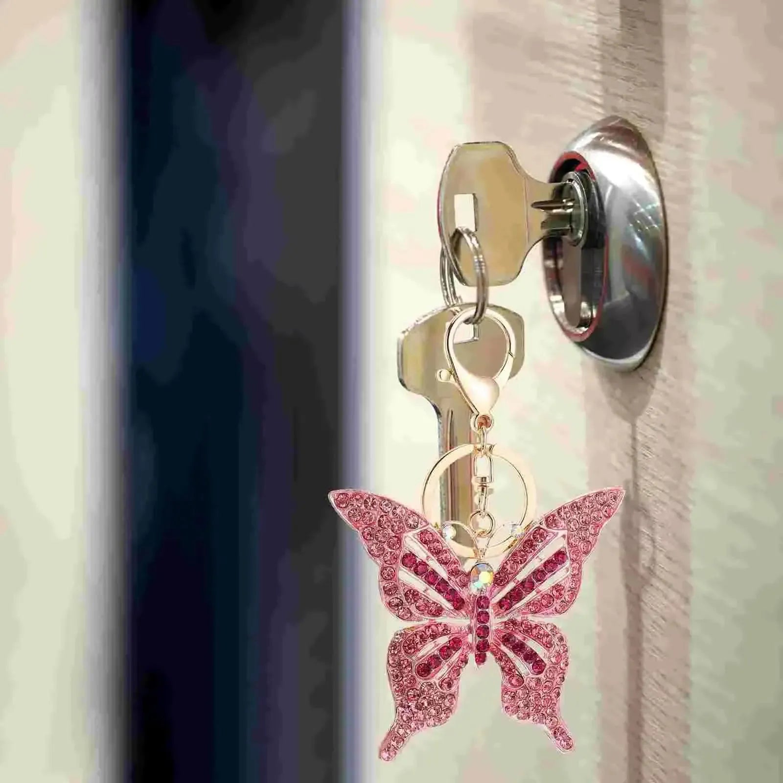 Flutter Fob Butterfly Keychain