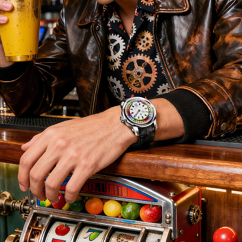 Lucky Harvey Real Time Player Slot Machine Watch