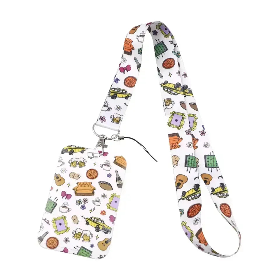 Porte-cartes porte-clés de la série télévisée Friends 