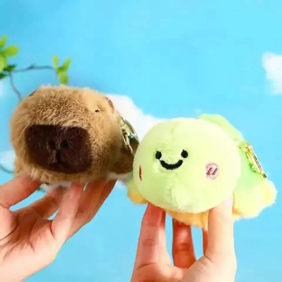 Flip Fluff Friends Reversible Keychain