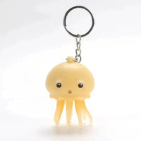 Glowing Jellyfish Keychain