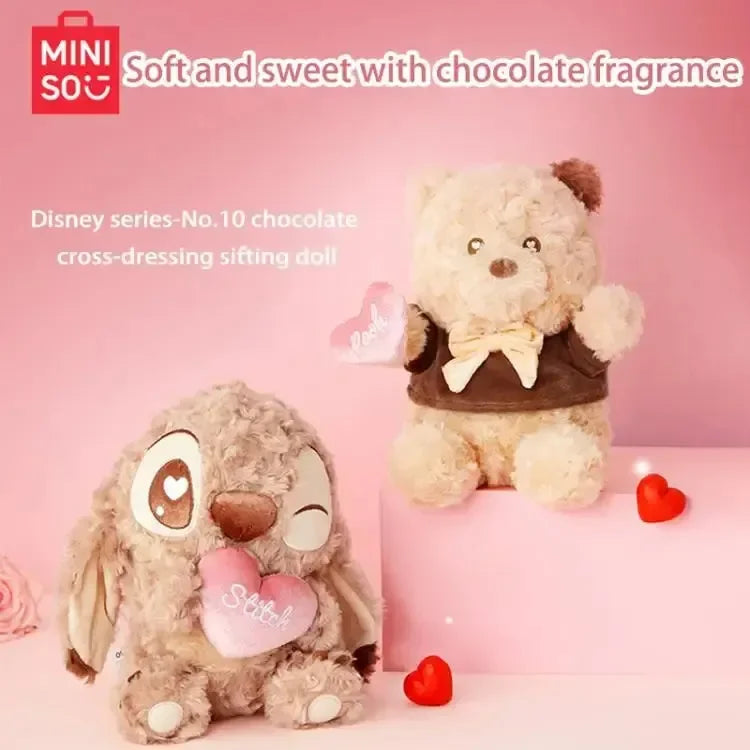 Honey Bear & Ohana Alien Choco Plushies (26 cm)